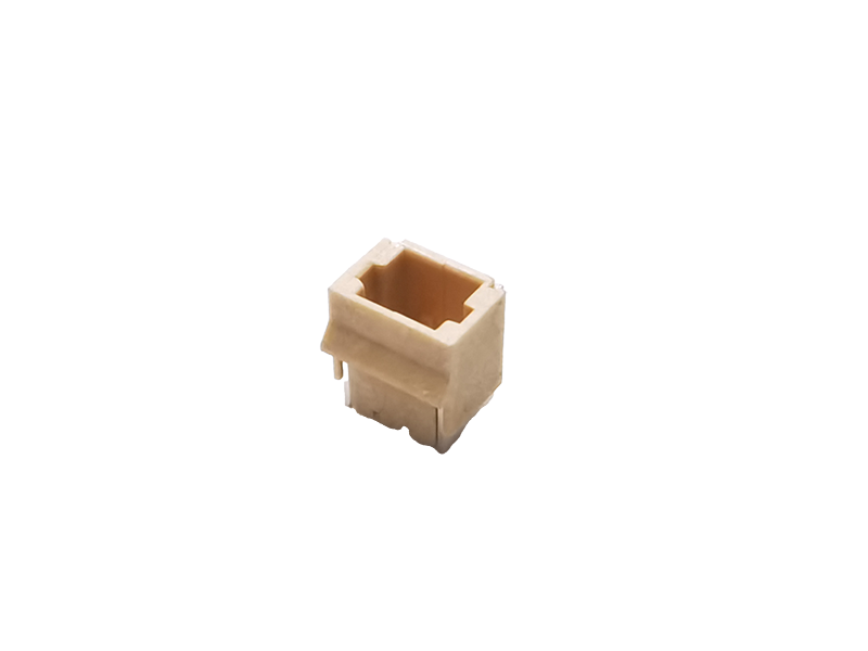  1x2P 间距:1mm 立贴 带扣编